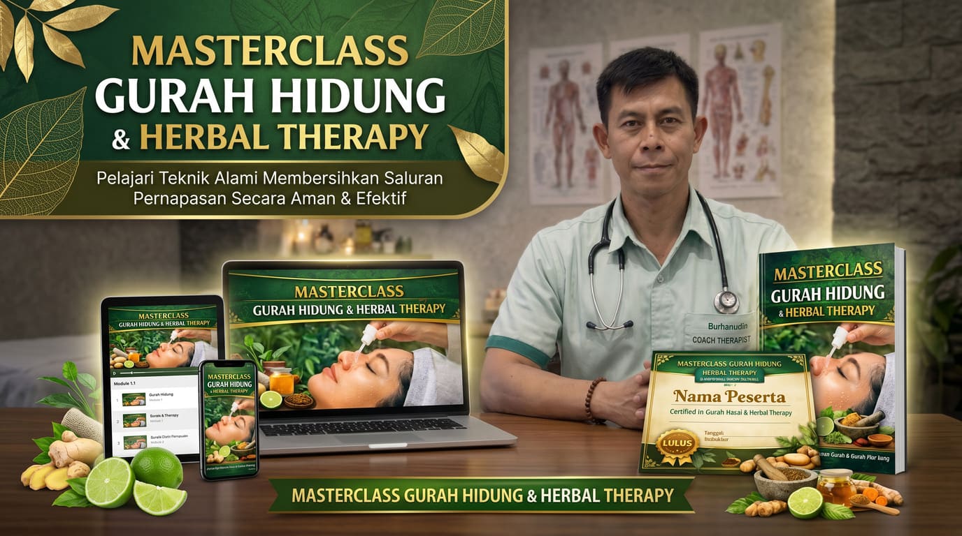 Masterclass Gurah Hidung dan Herbal Therapy